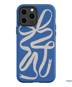 Something Blue Ribbon Printed Phone Cases iPhone 13 Pro Max / Armoured by Jasmine Dowling - The Dairy