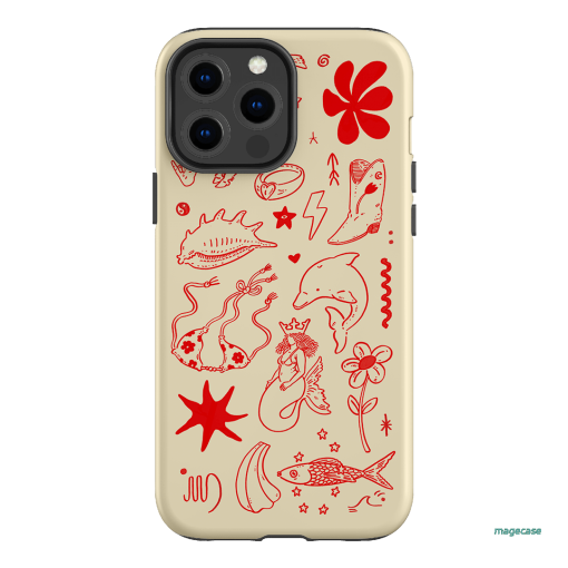 Spiced Cowboy Cream Printed Phone Cases iPhone 13 Pro Max / Armoured by Easty Beasty - The Dairy