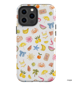 Summer Icons Printed Phone Cases iPhone 13 Pro Max / Armoured by Cass Deller - The Dairy