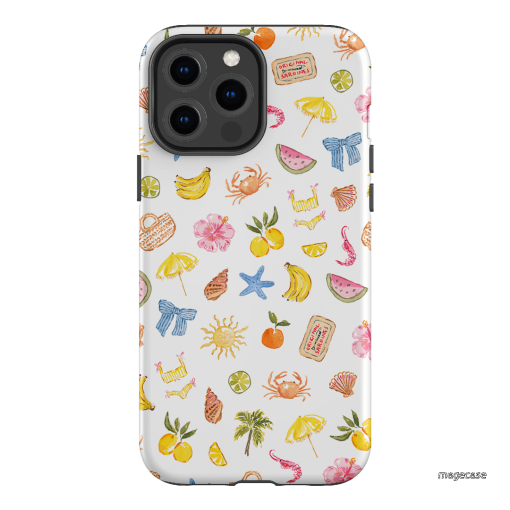 Summer Icons Printed Phone Cases iPhone 13 Pro Max / Armoured by Cass Deller - The Dairy