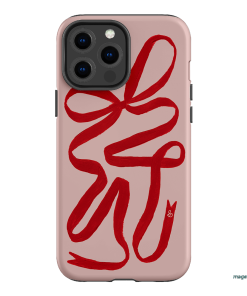 Valentine Ribbon Printed Phone Cases by Jasmine Dowling - The Dairy