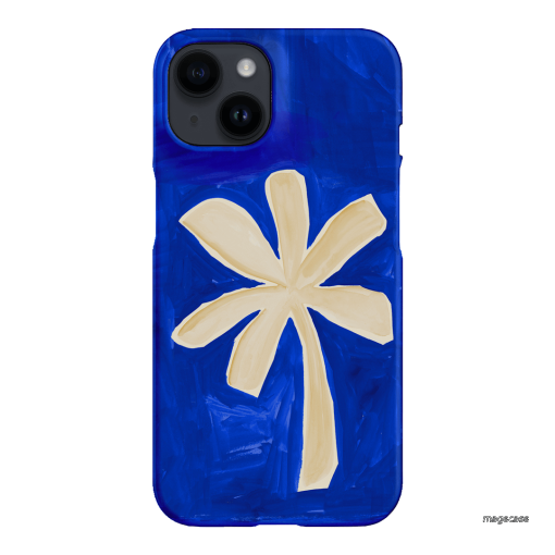 Bleu Palm Printed Phone Cases iPhone 14 / Snap by Charlie Taylor - The Dairy
