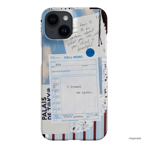 Call Memo Printed Phone Cases iPhone 14 / Snap by Jasmine Dowling - The Dairy