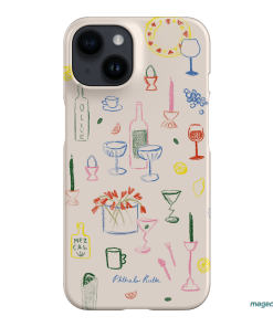 Dinnerware Printed Phone Cases iPhone 14 / Snap by Phthalo Ruth - The Dairy