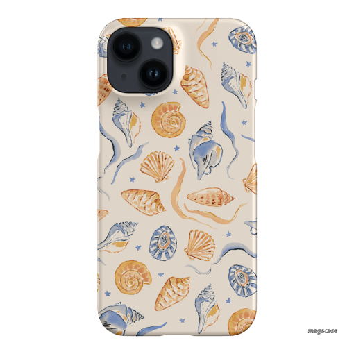 Shells & Swirls Printed Phone Cases by Cass Deller - The Dairy