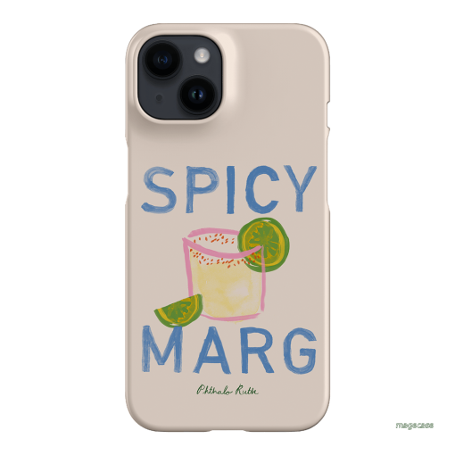 Spicy Marg Printed Phone Cases iPhone 14 / Snap by Phthalo Ruth - The Dairy