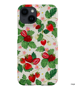 Strawberry Patch Printed Phone Cases iPhone 14 / Snap by Ellie Mae - The Dairy
