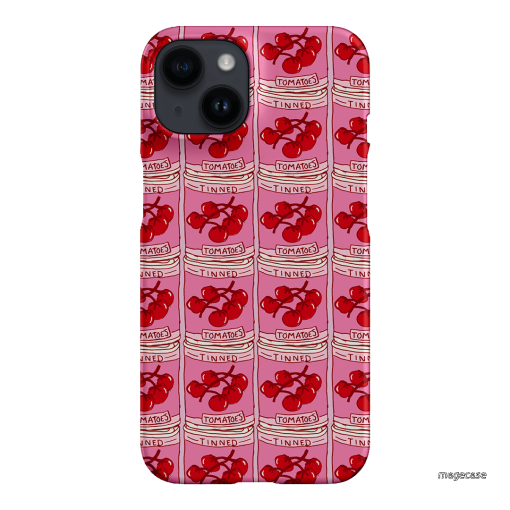 Tinned Tomatoes Printed Phone Cases iPhone 14 / Snap by The Dairy - The Dairy