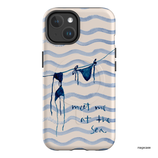Bikini Printed Phone Cases iPhone 14 / Armoured MagSafe by Cass Deller - The Dairy