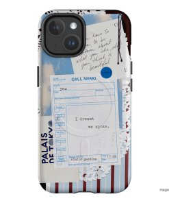 Call Memo Printed Phone Cases iPhone 14 / Armoured MagSafe by Jasmine Dowling - The Dairy