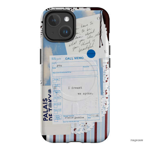 Call Memo Printed Phone Cases iPhone 14 / Armoured MagSafe by Jasmine Dowling - The Dairy