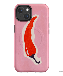 Chilli Printed Phone Cases iPhone 14 / Armoured MagSafe by Studio Bon - The Dairy