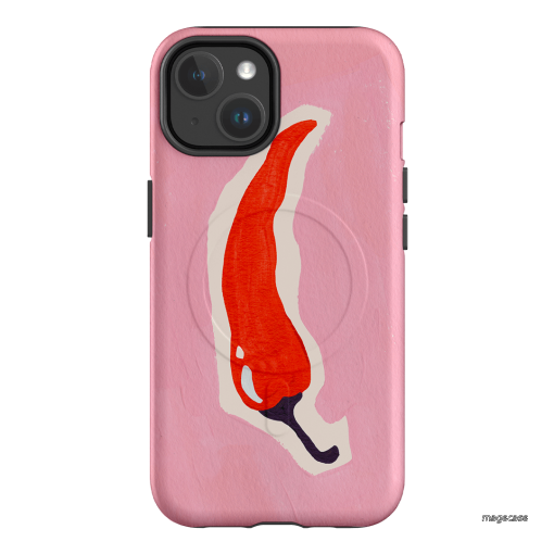 Chilli Printed Phone Cases iPhone 14 / Armoured MagSafe by Studio Bon - The Dairy