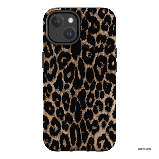 Classic Leopard Printed Phone Cases iPhone 14 / Armoured MagSafe by The Dairy - The Dairy