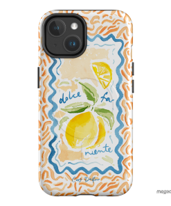 Dolce Far Niente Printed Phone Cases by Cass Deller - The Dairy