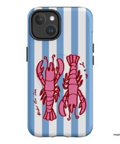 Lobster for Life Printed Phone Cases iPhone 14 / Armoured MagSafe by The Dairy - The Dairy
