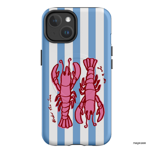 Lobster for Life Printed Phone Cases iPhone 14 / Armoured MagSafe by The Dairy - The Dairy