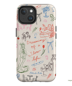 Muse Dreams Printed Phone Cases iPhone 14 / Armoured MagSafe by Phthalo Ruth - The Dairy
