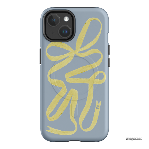 Sorbet Ribbon Printed Phone Cases iPhone 14 / Armoured MagSafe by Jasmine Dowling - The Dairy