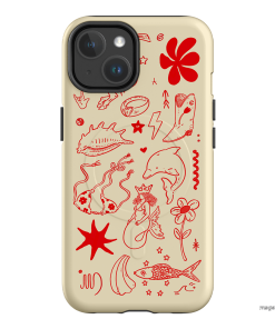 Spiced Cowboy Cream Printed Phone Cases iPhone 14 / Armoured MagSafe by Easty Beasty - The Dairy