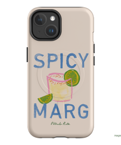 Spicy Marg Printed Phone Cases iPhone 14 / Armoured MagSafe by Phthalo Ruth - The Dairy