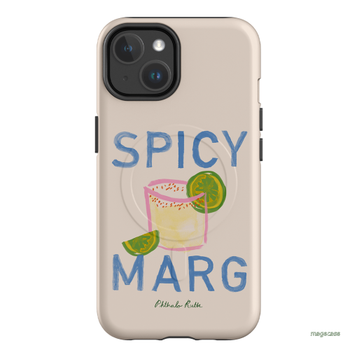 Spicy Marg Printed Phone Cases iPhone 14 / Armoured MagSafe by Phthalo Ruth - The Dairy