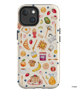 Sunday Breakfast Printed Phone Cases iPhone 14 / Armoured MagSafe by BG. Studio - The Dairy
