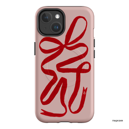 Valentine Ribbon Printed Phone Cases by Jasmine Dowling - The Dairy
