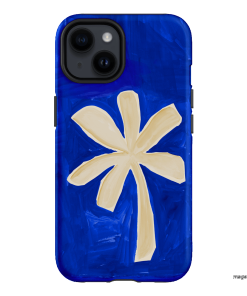 Bleu Palm Printed Phone Cases iPhone 14 / Armoured by Charlie Taylor - The Dairy