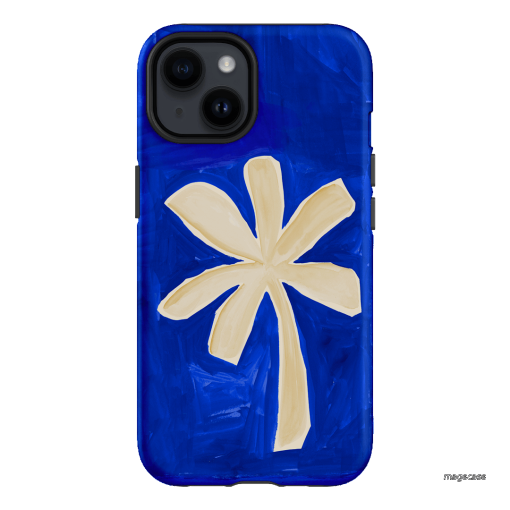 Bleu Palm Printed Phone Cases iPhone 14 / Armoured by Charlie Taylor - The Dairy