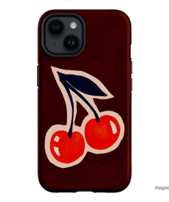 Cherries Printed Phone Cases iPhone 14 / Armoured by Studio Bon - The Dairy