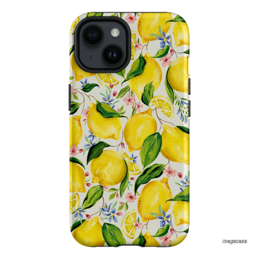 Citrus Lemon Printed Phone Cases iPhone 14 / Armoured by Ellie Mae - The Dairy
