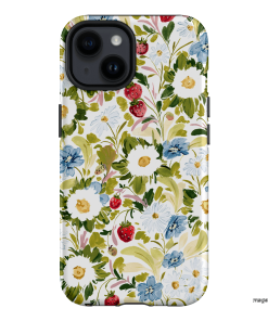 Garden Strawberries Printed Phone Cases iPhone 14 / Armoured by Ellie Mae - The Dairy