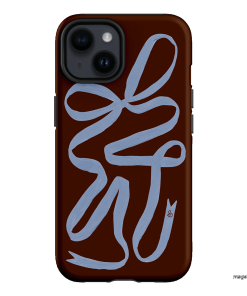 Mocha Ribbon Printed Phone Cases iPhone 14 / Armoured by Jasmine Dowling - The Dairy