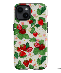 Strawberry Patch Printed Phone Cases iPhone 14 / Armoured by Ellie Mae - The Dairy