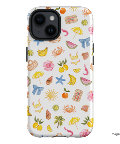 Summer Icons Printed Phone Cases iPhone 14 / Armoured by Cass Deller - The Dairy