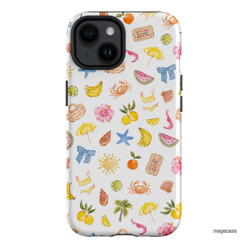 Summer Icons Printed Phone Cases iPhone 14 / Armoured by Cass Deller - The Dairy