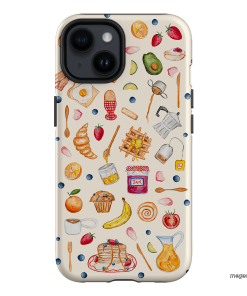Sunday Breakfast Printed Phone Cases iPhone 14 / Armoured by BG. Studio - The Dairy