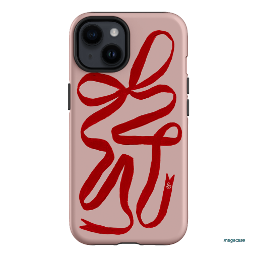 Valentine Ribbon Printed Phone Cases by Jasmine Dowling - The Dairy