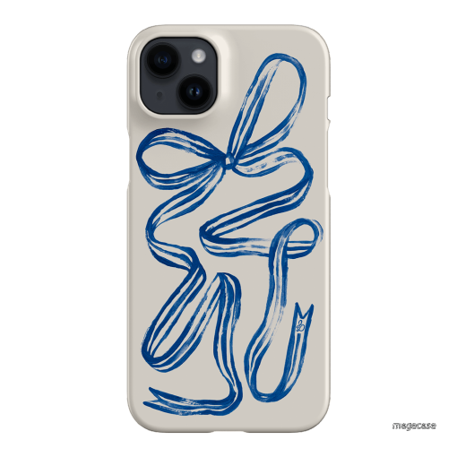 Bowerbird Ribbon Printed Phone Cases iPhone 14 Plus / Snap by Jasmine Dowling - The Dairy
