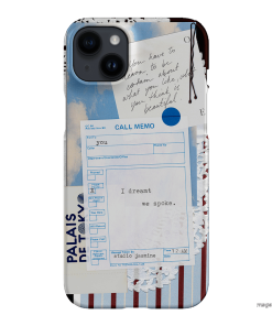 Call Memo Printed Phone Cases iPhone 14 Plus / Snap by Jasmine Dowling - The Dairy