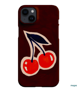 Cherries Printed Phone Cases iPhone 14 Plus / Snap by Studio Bon - The Dairy