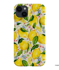 Citrus Lemon Printed Phone Cases iPhone 14 Plus / Snap by Ellie Mae - The Dairy