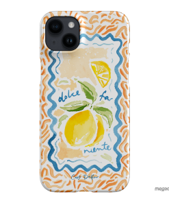 Dolce Far Niente Printed Phone Cases iPhone 14 Plus / Snap by Cass Deller - The Dairy