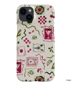 Martini Gal Printed Phone Cases iPhone 14 Plus / Snap by Charlie Taylor - The Dairy