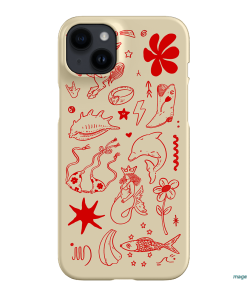 Spiced Cowboy Cream Printed Phone Cases iPhone 14 Plus / Snap by Easty Beasty - The Dairy