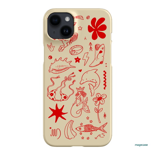 Spiced Cowboy Cream Printed Phone Cases iPhone 14 Plus / Snap by Easty Beasty - The Dairy