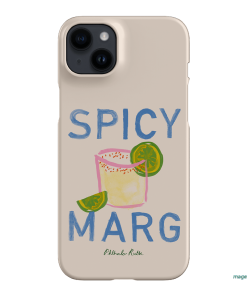 Spicy Marg Printed Phone Cases iPhone 14 Plus / Snap by Phthalo Ruth - The Dairy