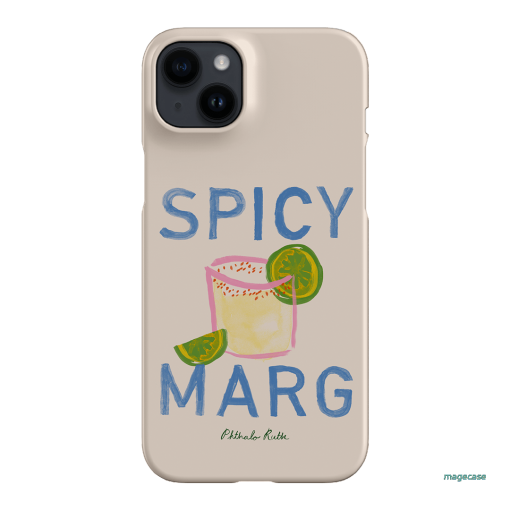 Spicy Marg Printed Phone Cases iPhone 14 Plus / Snap by Phthalo Ruth - The Dairy