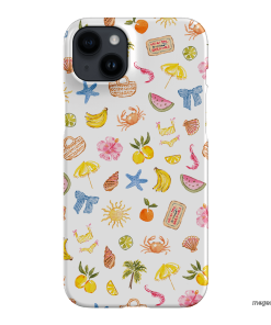 Summer Icons Printed Phone Cases iPhone 14 Plus / Snap by Cass Deller - The Dairy
